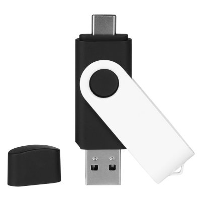 SMART C WHITE, usb flash memorija, crni, 64GB
