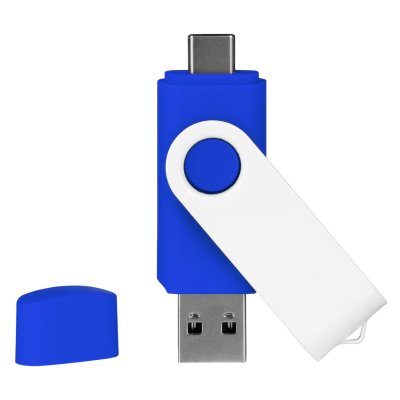 SMART C WHITE, usb flash memorija, rojal plavi, 64GB