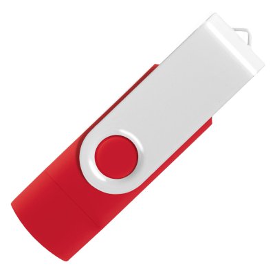 SMART C WHITE, usb flash memorija, crveni, 64GB