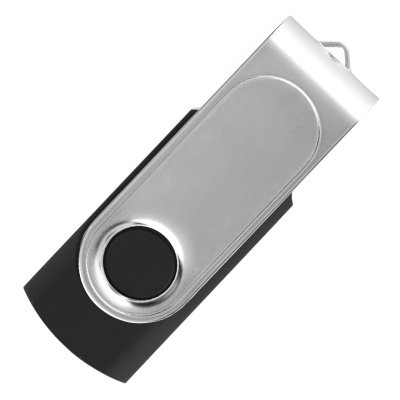 SMART STICKER, usb flash memorija, crni, 64GB