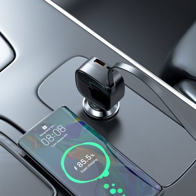 HAMILTON, punjač mobilnih uređaja za automobil, 84w, crni