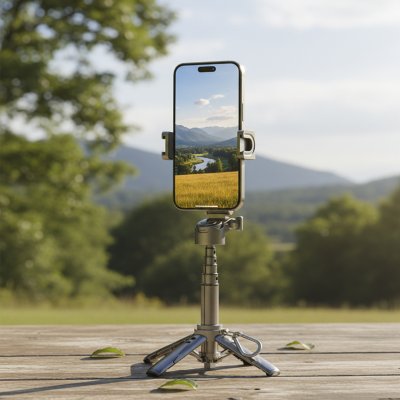 QUADRIPOD, pomoćni metalni držač za fotografisanje, crni