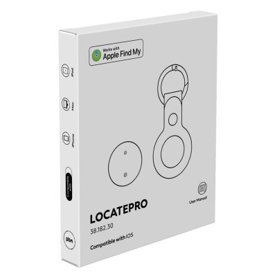 LOCATEPRO, privezak sa funkcijom lociranja, apple findmy, crveni