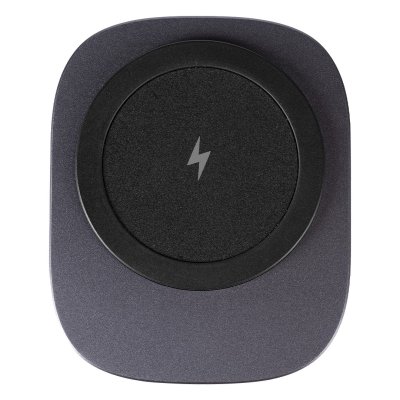 LANDO, držač i bežični punjač mobilnih telefona za automobil, tamno sivi