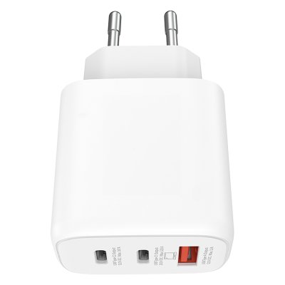 POWER CHARGER 65W PD EU, zidni punjač 65 w, beli