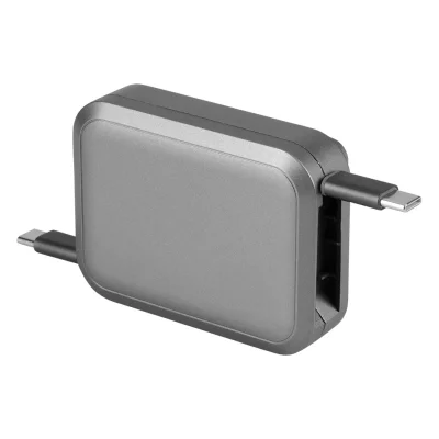 Type-C kabl za punjenje i prenos podataka, sa držačem za mobilne uređaje, 6 u 1, 100W TROJAN 100W 6IN1