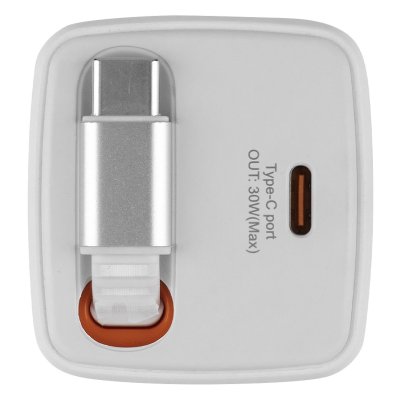 GANT 30W, zidni punjač 30w, beli