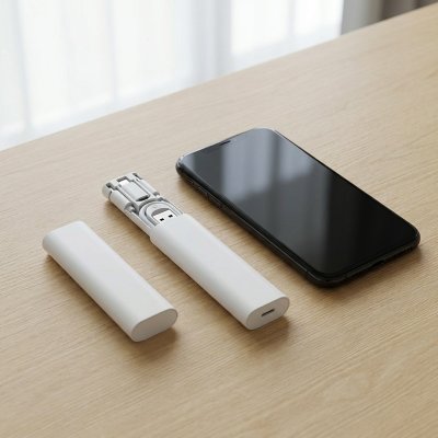 KLASTER, plastična kutija sa adapterima, beli