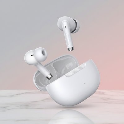TRION, bežične stereo slušalice, bele