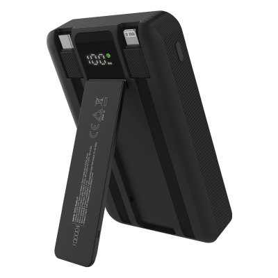 MISTIK 10PD, pomoćna baterija, 10.000 mah, sa magnetom, crna