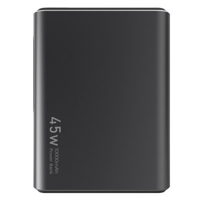 VIRTUS 10PD 45W, pomoćna baterija za laptop, 10.000 mah, 45w, tamno siva