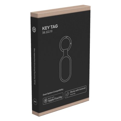 KEY TAG, find my/find hub privezak sa funkcijom lociranja, crni