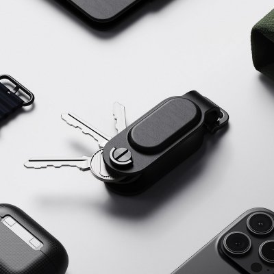 MULTI KEY TAG, find my/find hub privezak za ključeve, organizator sa funkcijom lociranja, crni