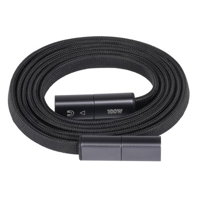 STARLIGHT, type-c kabl za punjenje i prenos podataka, 100w, crni