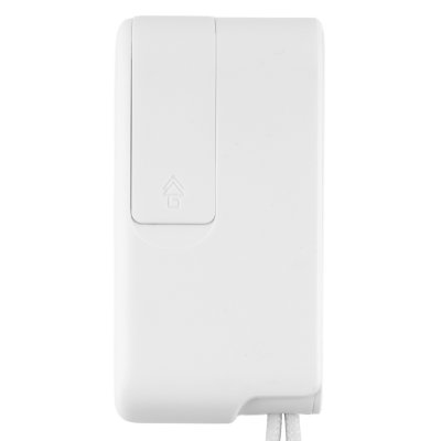 CRUX, plastična kutijica sa usb kablom, adapterima i držačem za mobilne uređaje, 8/1, bela