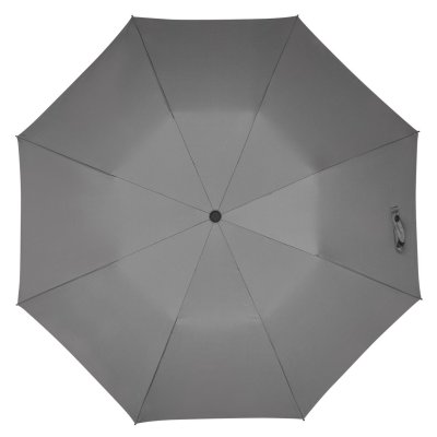 INFINITY PLUS, sklopivi vodootporni i vodoodbojni kišobran sa automatskim otvaranjem i  manualnim zatvaranjem, sivi