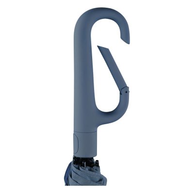 INFINITY PLUS, sklopivi vodootporni i vodoodbojni kišobran sa automatskim otvaranjem i  manualnim zatvaranjem, svetlo plavi