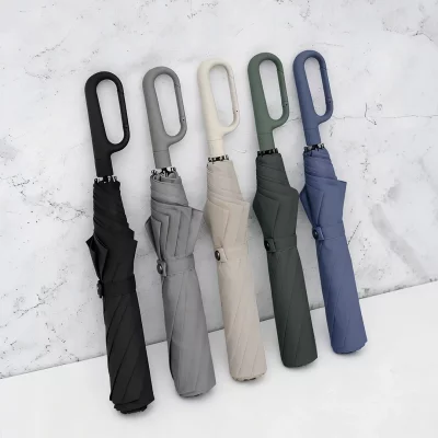 INFINITY PLUS, sklopivi vodootporni i vodoodbojni kišobran sa automatskim otvaranjem i  manualnim zatvaranjem, bež