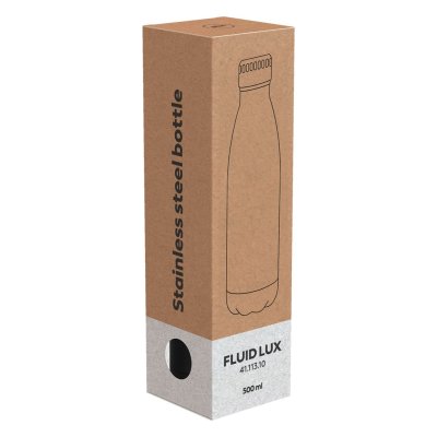 FLUID LUX, termos, 500 ml, crni