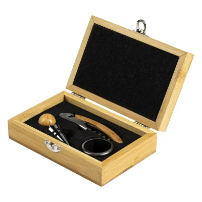 Vinski set u drvenoj kutiji, 3/1 ROSE