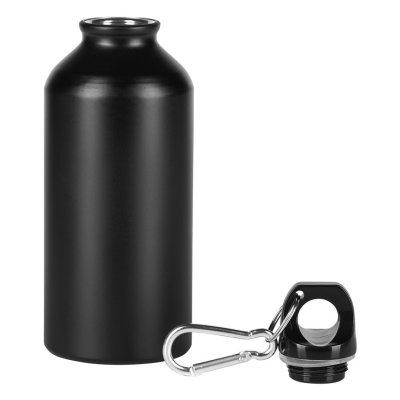 CAMPUS MAT, boca za vodu, 400 ml, crna