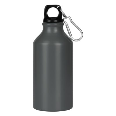 CAMPUS MAT, boca za vodu, 400 ml, tamno siva
