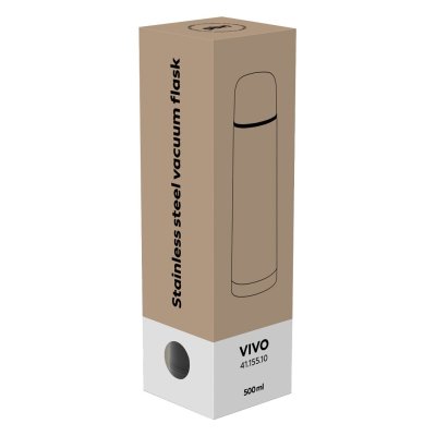 VIVO, termos, 500 ml, crni