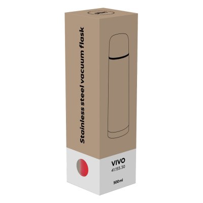 VIVO, termos, 500 ml, crveni