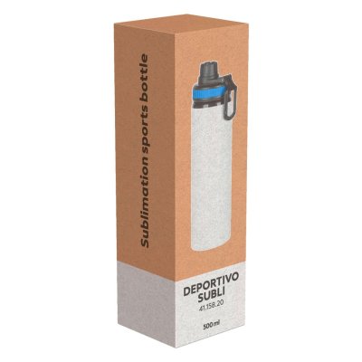 DEPORTIVO SUBLI, boca za vodu za sublimaciju, 750 ml, plava