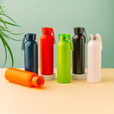 TARA, boca za vodu, 650 ml, crvena