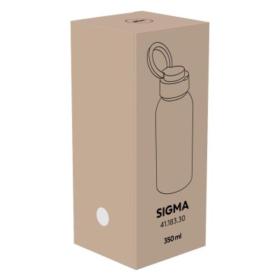 SIGMA, boca za vodu, 350 ml, crvena