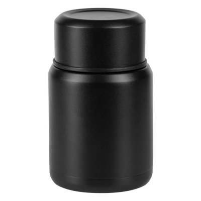 CHILLI, posuda za hranu sa priborom, 500 ml, crna