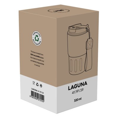 LAGUNA, termos, 320 ml, pastelno zeleni