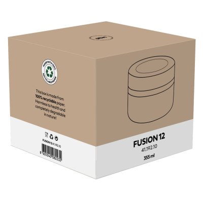FUSION 12, posuda za hranu, 355 ml, crna