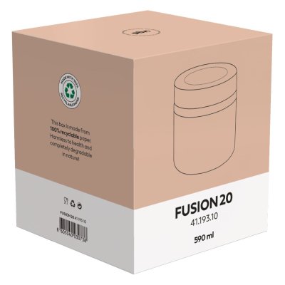 FUSION 20, posuda za hranu, 590 ml, crna
