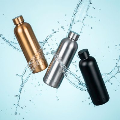 FLOW HD, termos, 500 ml, tamno metalni