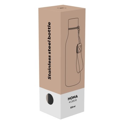 HOMA, termos, 520 ml, crni