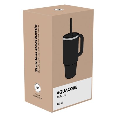 AQUACORE, termos, 900 ml, crni