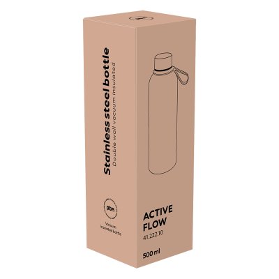 ACTIVE FLOW, termos, 500 ml, crni