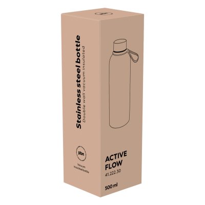 ACTIVE FLOW, termos, 500 ml, crveni
