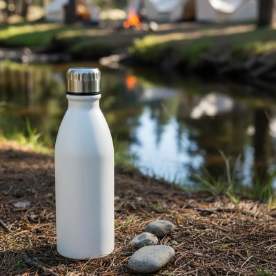 NECTAR, boca za vodu, 650 ml, bela