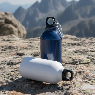 CAMPUS STEEL, boca za vodu, 400 ml, plava