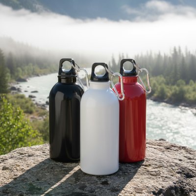 CAMPUS STEEL, boca za vodu, 400 ml, rojal plava