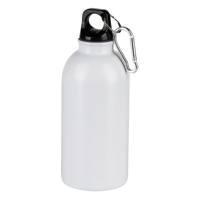 CAMPUS STEEL, boca za vodu, 400 ml, bela