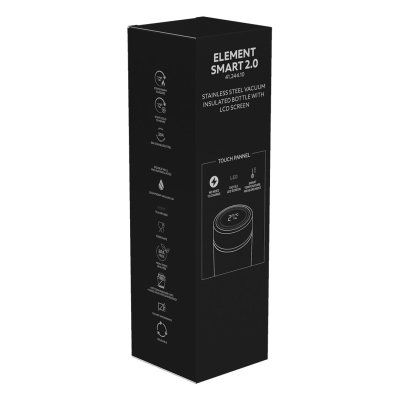 ELEMENT SMART 2.0, termos sa lcd ekranom osetljivim na dodir, 500 ml, crni