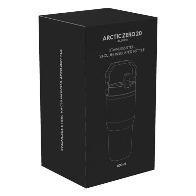 ARCTIC ZERO 20, termos, 600 ml, crni