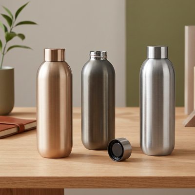 DOGMA, termos, 600 ml, tamno metalni
