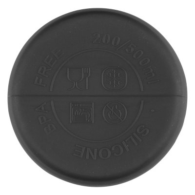 MONTANA, sklopiva boca za vodu, 500 ml, crna