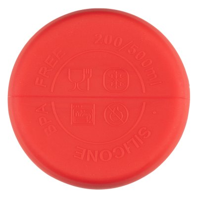 MONTANA, sklopiva boca za vodu, 500 ml, crvena