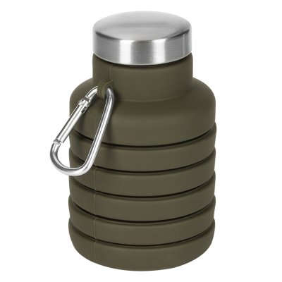 MONTANA, sklopiva boca za vodu, 500 ml, maslinasta